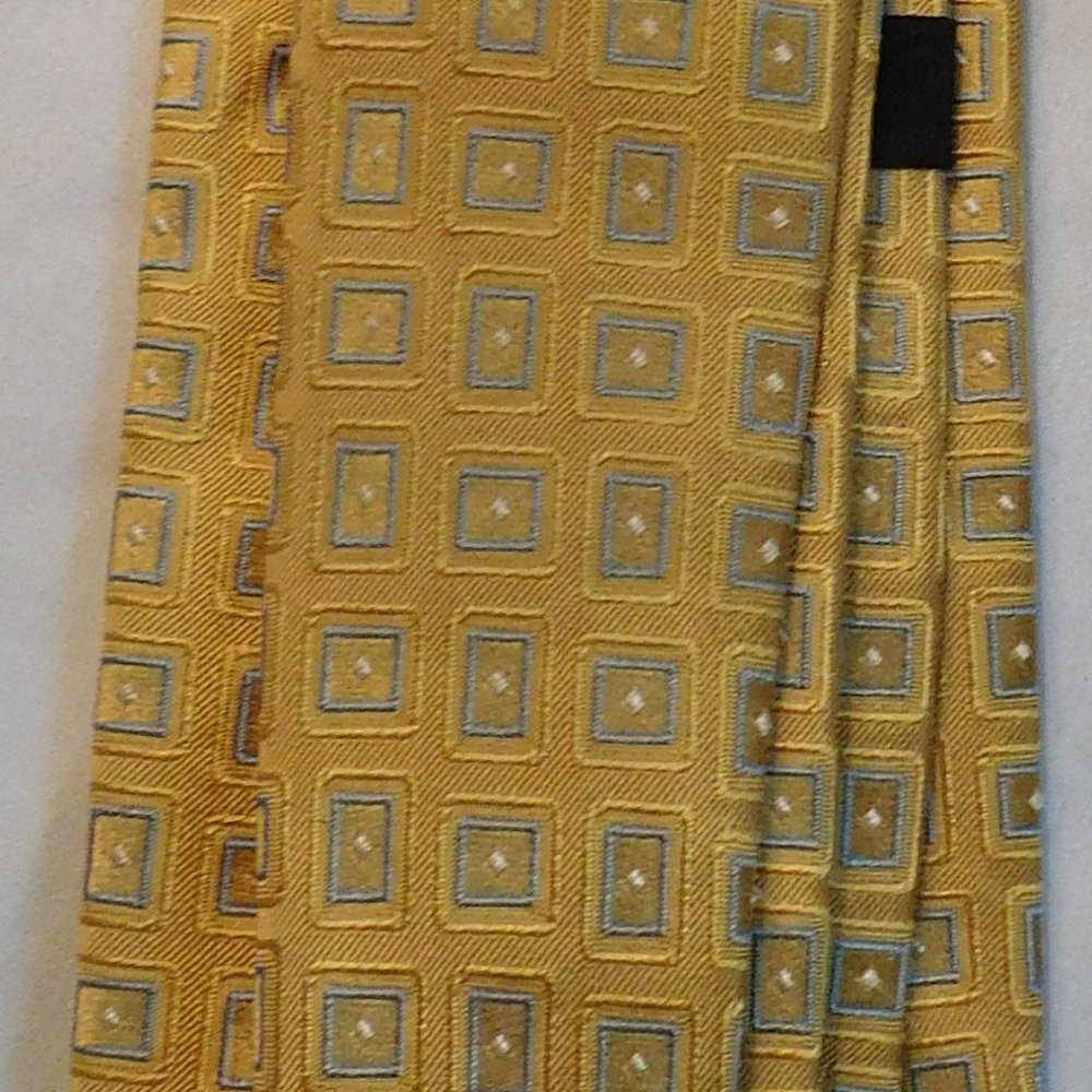 TUMI Silk Neck Tie Made in Italy - Picture 7 of 7